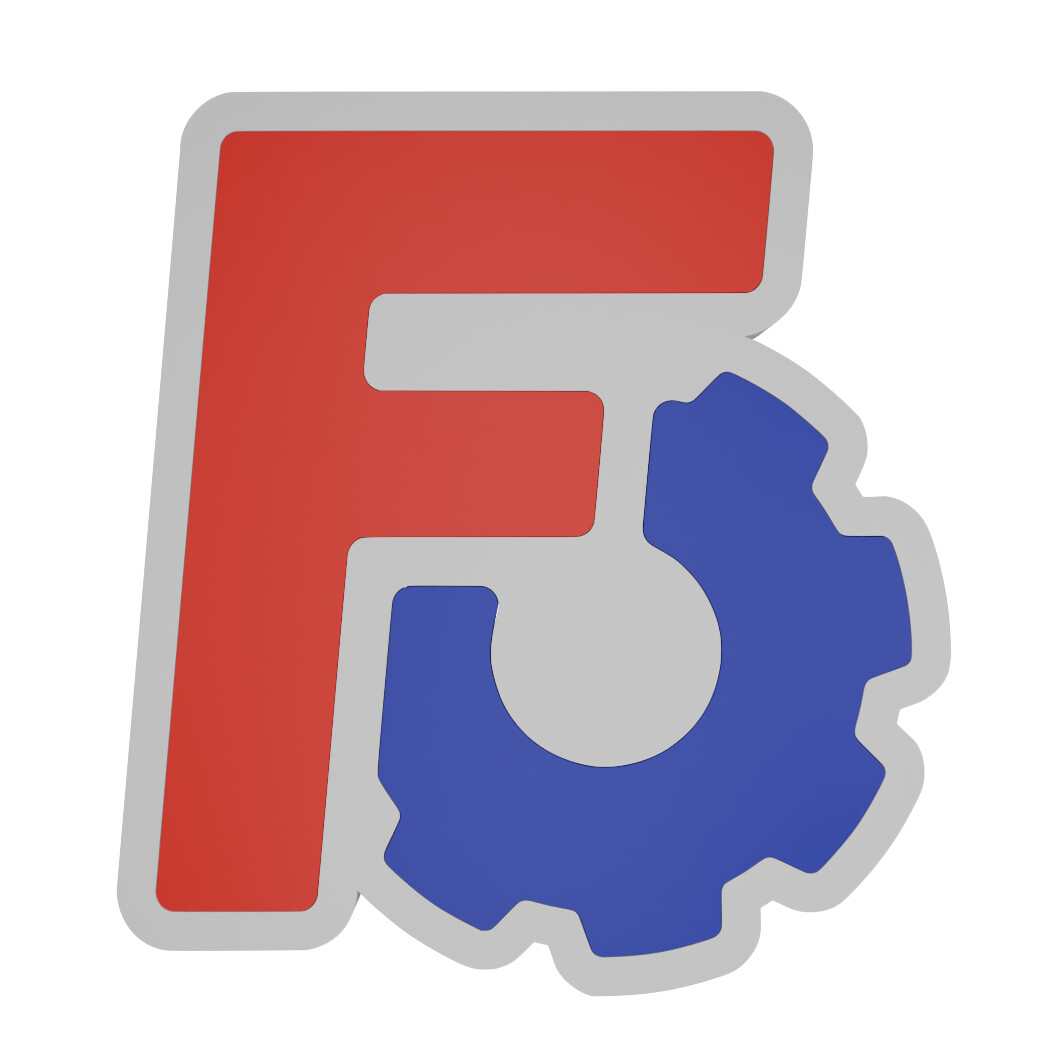 Freecad new logo perspective flat.png